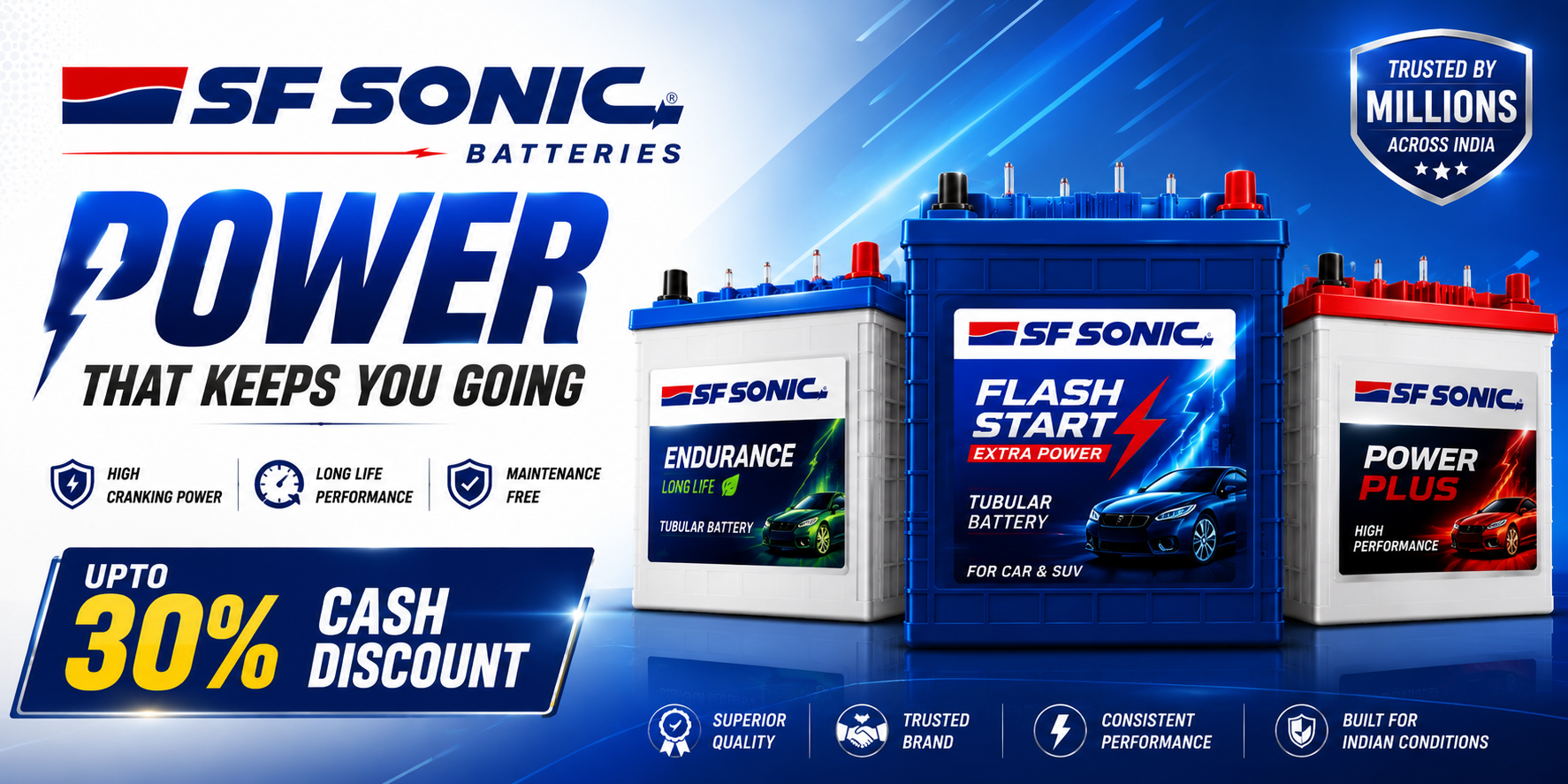 SF SONIC BATTERY